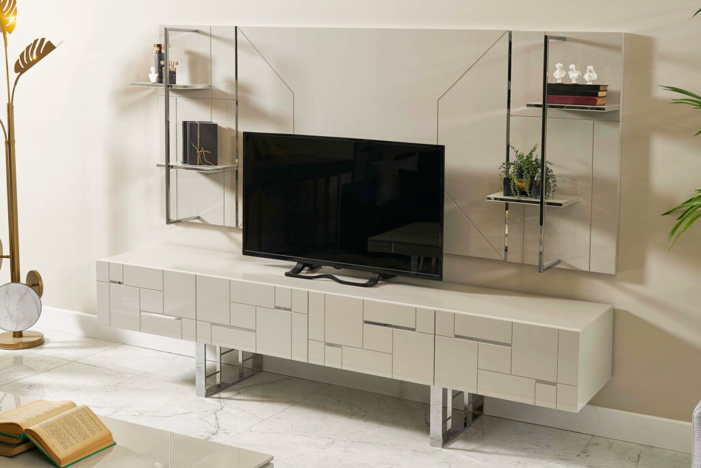 IBIZA ASH GRAY TV STAND