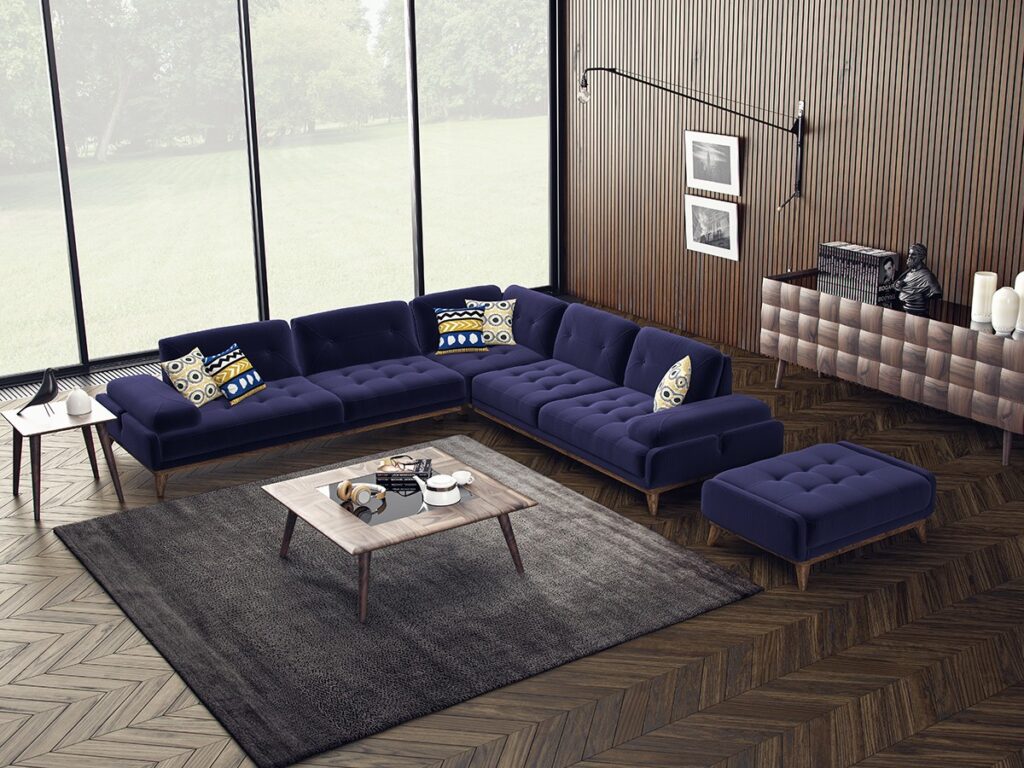 PRALIN SECTIONAL WITH ARM