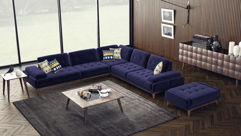 PRALIN SECTIONAL WITH ARM
