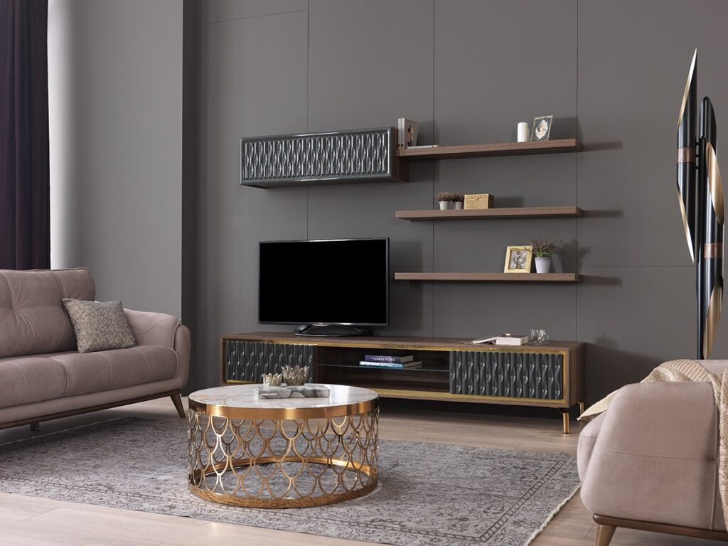 GOLD TV Stand