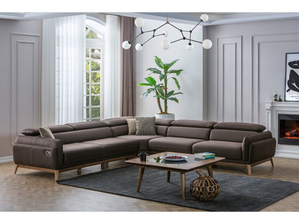 MOLL SECTIONAL WITH ARM