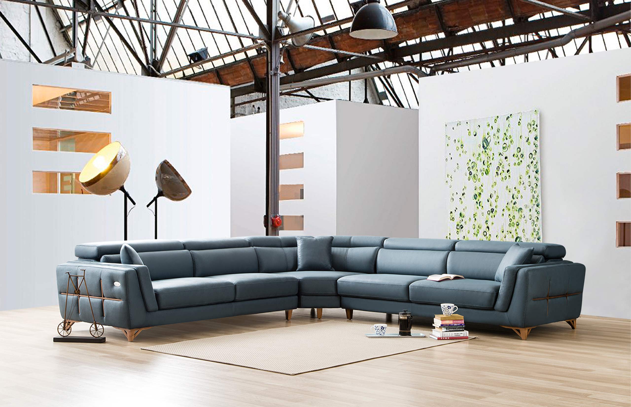 Hazar Sectional With Arm