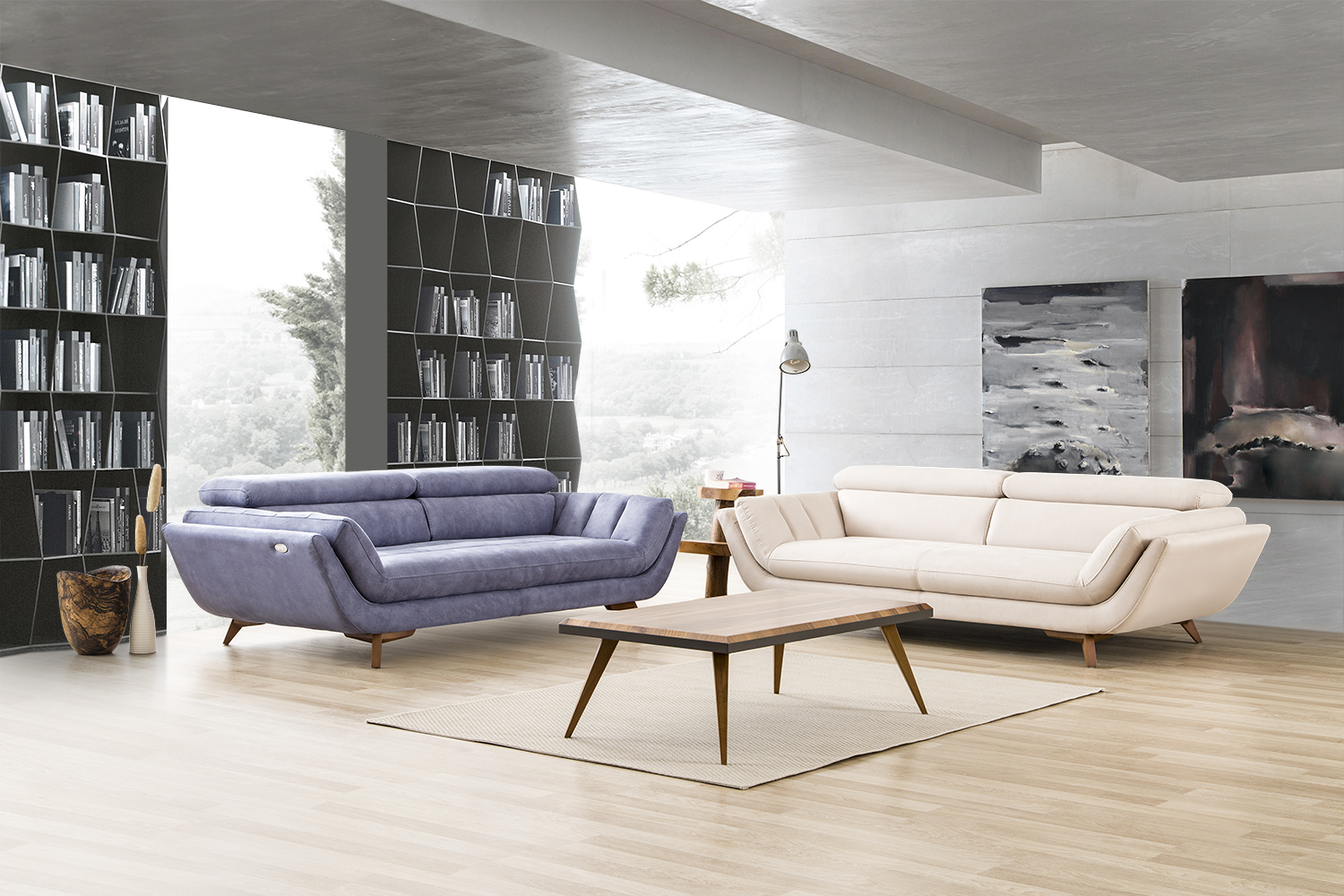 Discover Unmatched Comfort with the Eftalya Sofa Set by Fouka