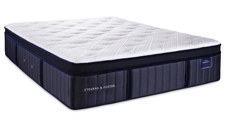 Stearns & Foster- plush Euro top - Queen Size