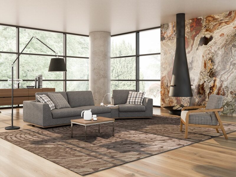 Mono 3 Seater Sofa with Coffee Table