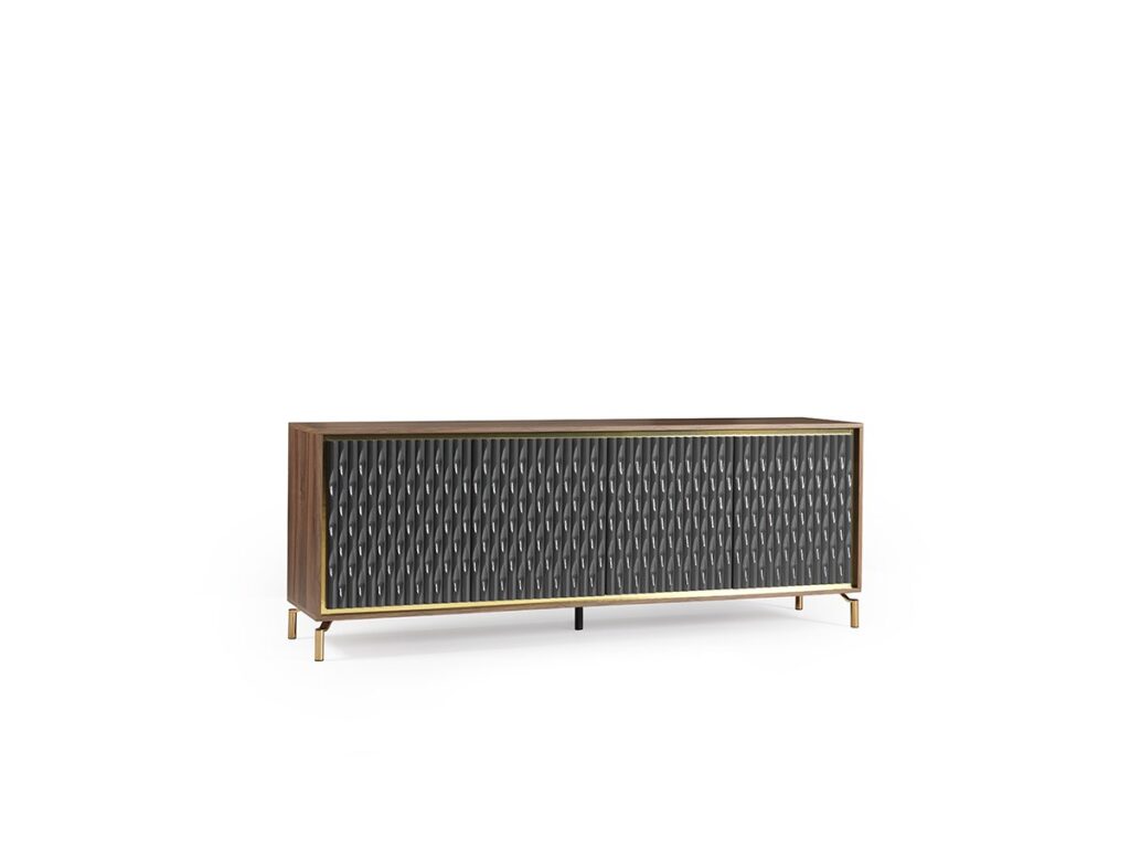 Gold Console Table