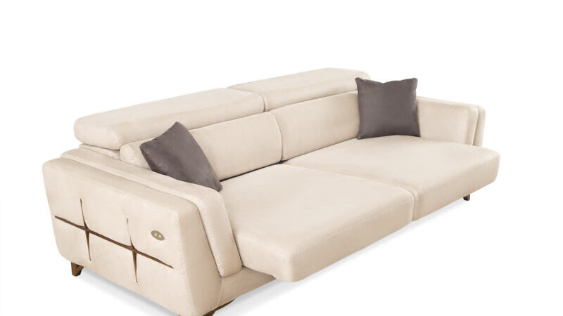 Hazar 3 Seater Sofa With Power Bed