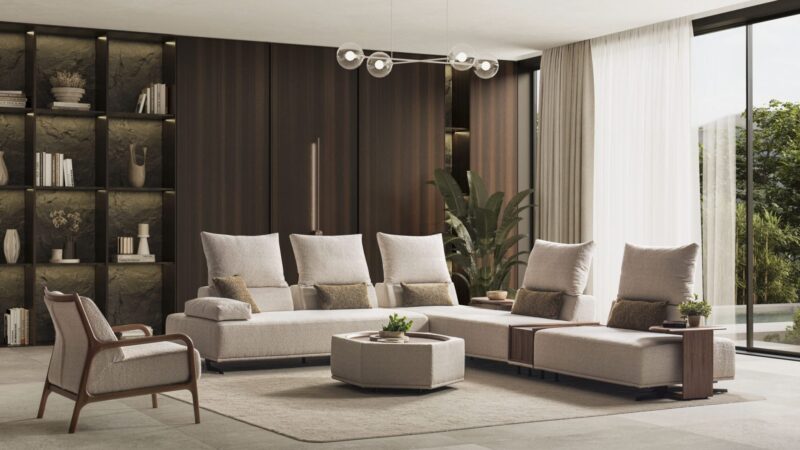 Kilis Sectional with Lounge