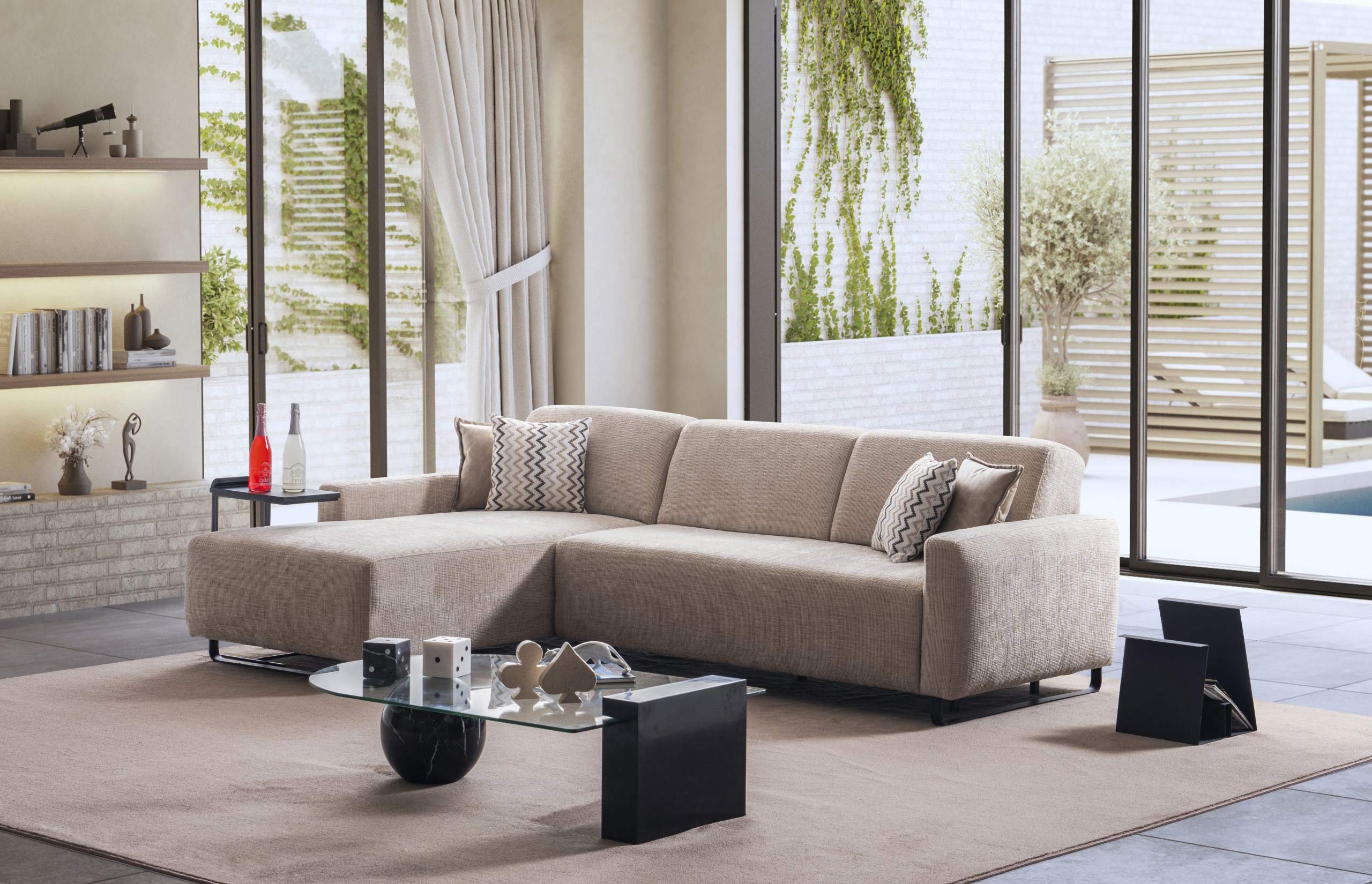 Kalyon Sectional With Relax