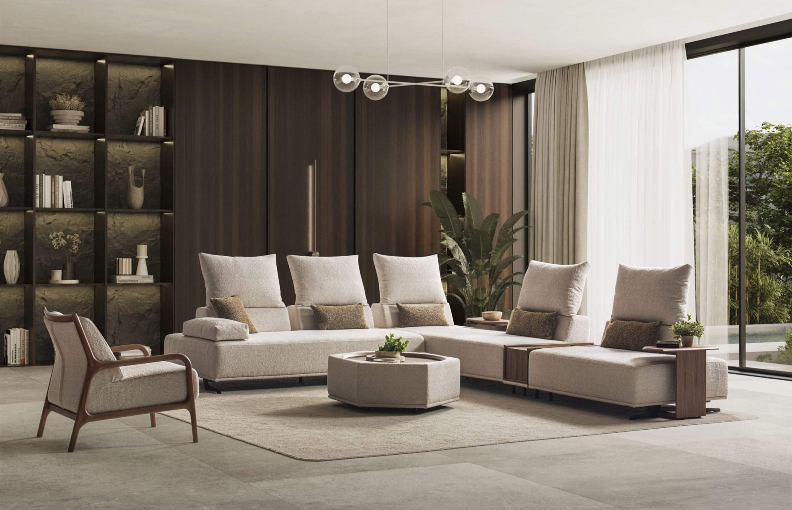 Kilis Sectional with Lounge